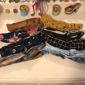 (8) Assorted Head Wraps Never Worn